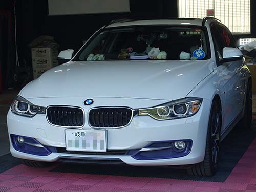BMW 3シリーズ F31 クルーズコントロール後付装着！フォグLED＆ナビ制限解除も