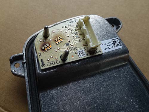 デイライト用LEDの発熱