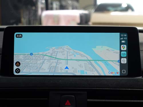 フルスクリーン表示でAppleCarPlay