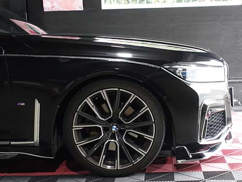 BMW G11 エアサスローダウン