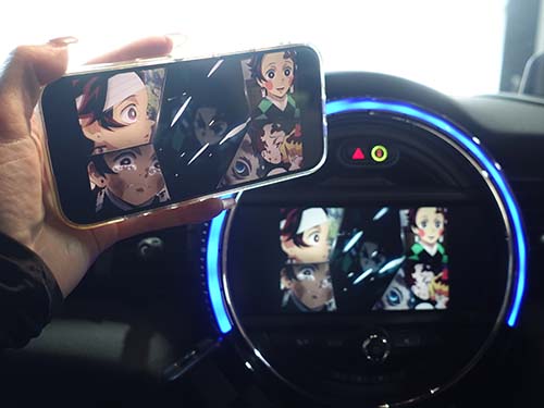 iPhoneミラーリング