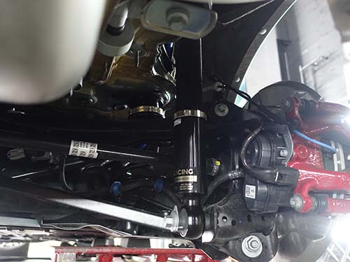 BC Racing製車高調サスペンションキットの装着