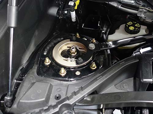 BC Racing製車高調サスペンションキットの装着