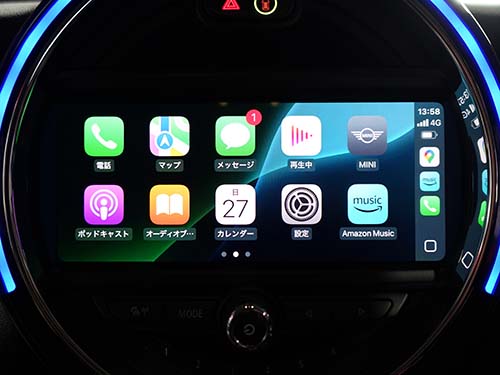 MINI F55 AppleCarPlay