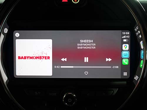MINI F55 AppleCarPlay