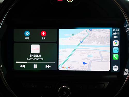 MINI F55 AppleCarPlay