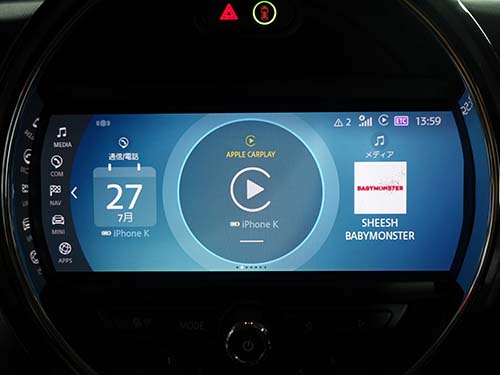 MINI F55 AppleCarPlay
