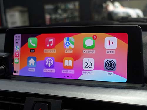 NBT ID3でも使えるAppleCarPlay