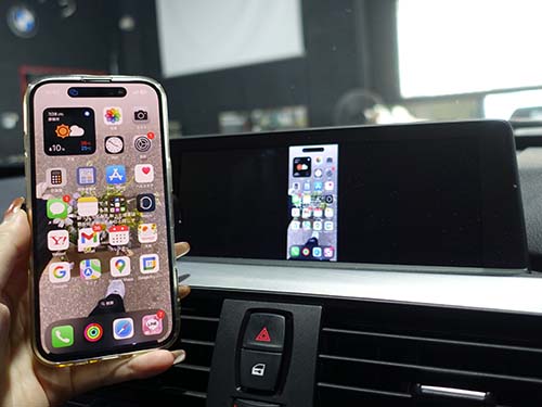 AirPlay機能搭載でiPhone画面ミラーリング
