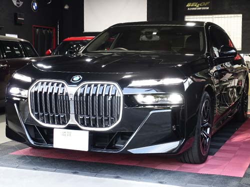 BMW G70 TVキャンセラー取付｜iDrive8.5/9ナビ対応E2TV EVO