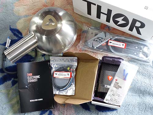THOR TUNING製マフラースピーカー