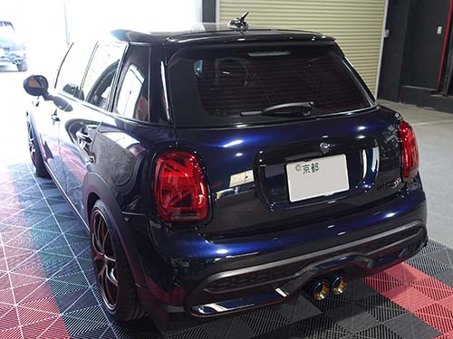 ミニ マフラースピーカー装着|MINI F56 クーパーSDにTHORラウドスピーカー！迫力サウンドを自在に操る