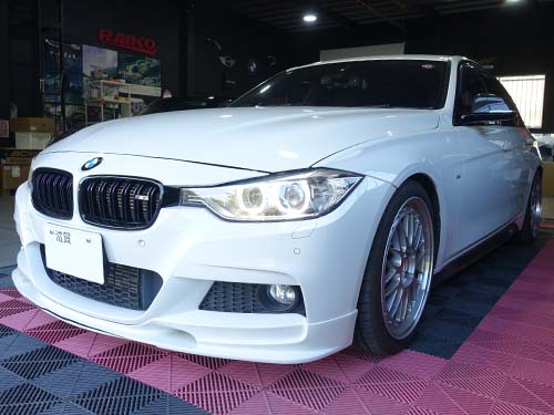 前期のBMW F30 テールライトをLCI化|Mパフォーマンステールライト後付装着