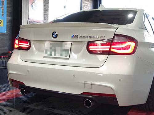 BMW F30 テールライトをLCIモデル化