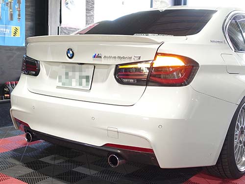 BMW F30 テールライトをLCIモデル化