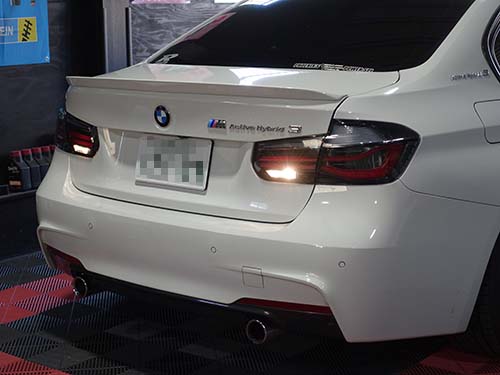BMW F30 テールライトをLCIモデル化