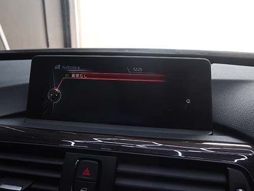 BMW/MINI専用診断機「ISTA」を用いてエラーチェック