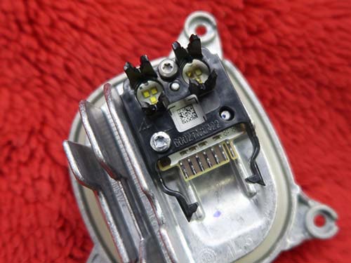 LEDモジュールのチップLEDが焼け焦げ