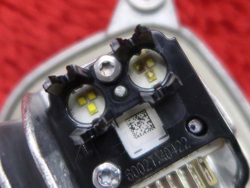 LEDモジュールのチップLEDが焼け焦げ
