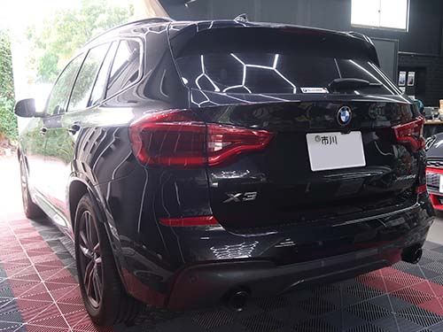 BMW X3 デイライト故障をリペアで修理|G01 LEDモジュール交換&アクリルリペア作業
