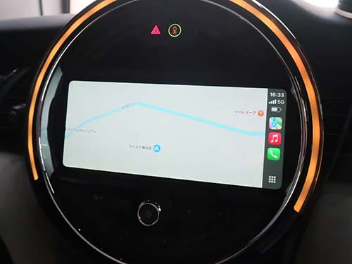 Apple CarPlayのフルスクリーン表示化