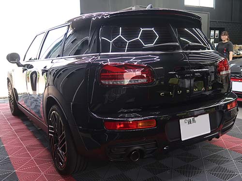 ミニ ディスプレイリングカバー装着|F54/F60専用LCI2風リングカバー