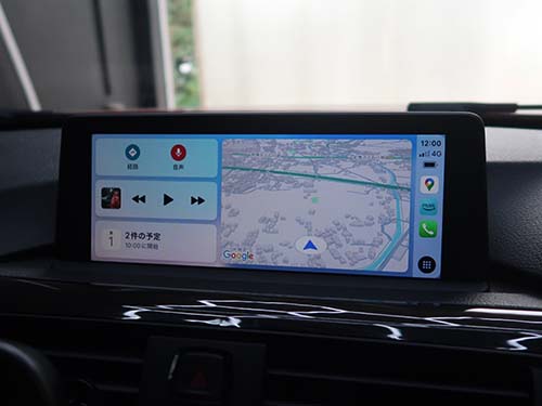 第3世代ナビ(NBT ID3)搭載のBMW F30 カープレイ