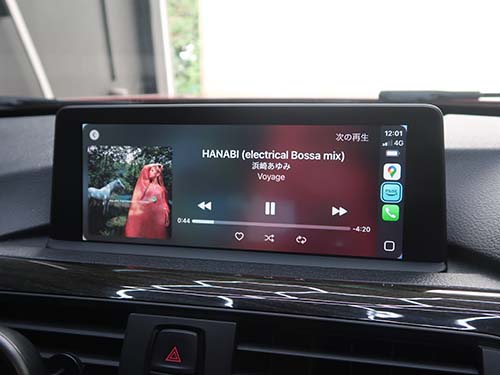 第3世代ナビ(NBT ID3)搭載のBMW F30 カープレイ