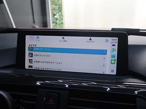 第3世代ナビ(NBT ID3)搭載のBMW F30 カープレイ