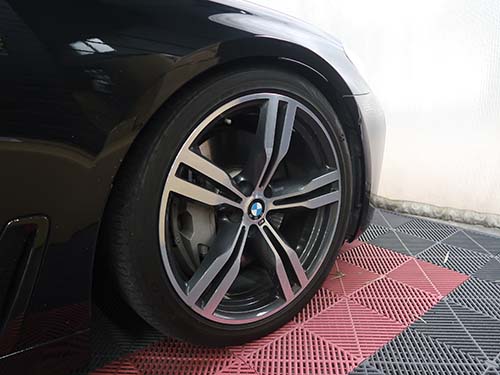 BMW G12 エアサスローダウン