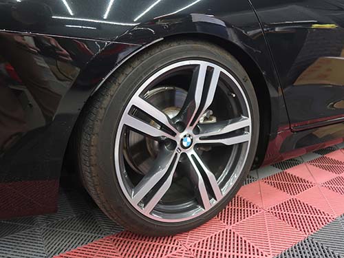 BMW G12 エアサスローダウン
