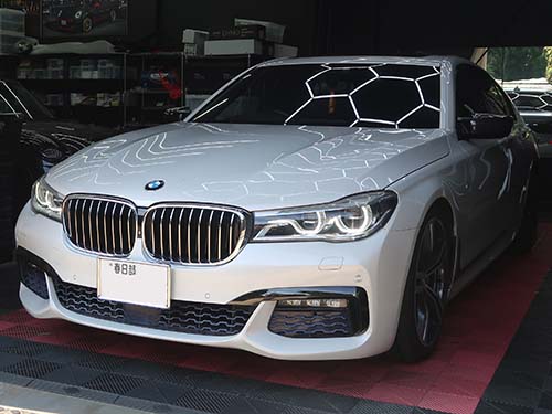 BMW G11 ローダウン&コーディング事例|エアサス調整でローダウン+コーディングで快適化