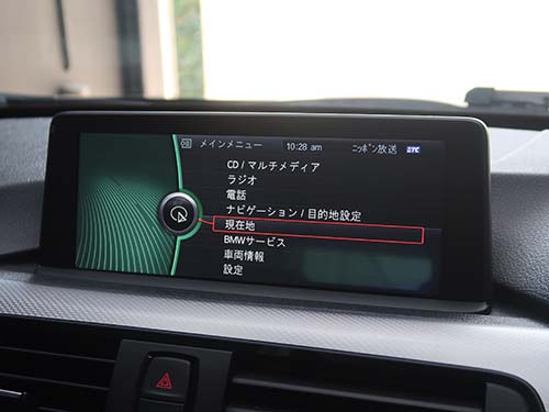 BMW純正中古モニターは事前に動作チェック済み