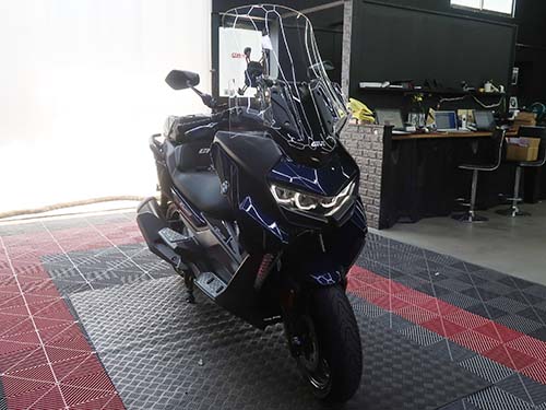BMW C400GT スポーツメーター有効化施工|BMWモトラッドの人気カスタム