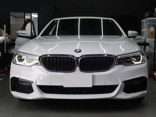 BMW 5シリーズ デイライト故障