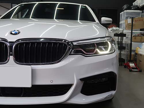 BMW 5シリーズ デイライト故障
