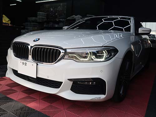 BMW 5シリーズ デイライト故障修理|アクリル溶解リペアとLEDモジュール交換