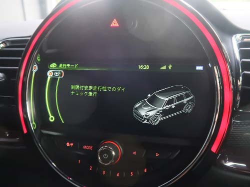 走行モードにSPORT+ ( スポーツプラス ) モード有効化