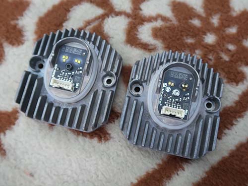 LEDモジュールのチップLEDも損傷