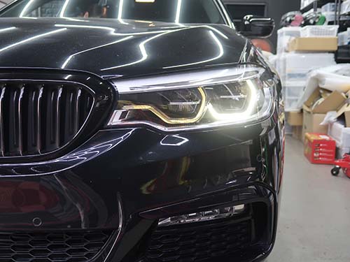 BMW 5シリーズ デイライト不良