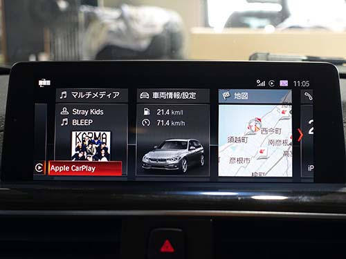 BMW 3シリーズツーリング F31 カープレイ有効化