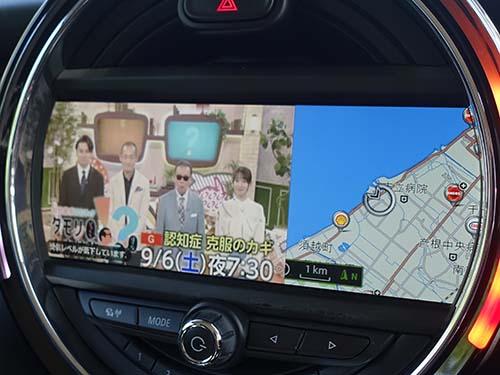 純正2画面表示にも対応