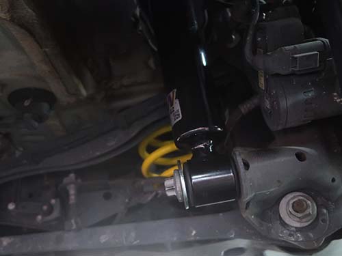 車高調サスペンションキット装着