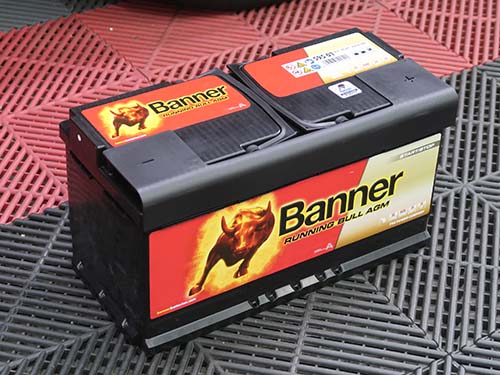 欧州の高品質ブランド「Banner」のRunning Bull AGMバッテリー