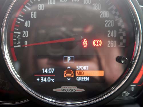 MINI コーディング|エンジン停止時に走行モード状態の前回記憶