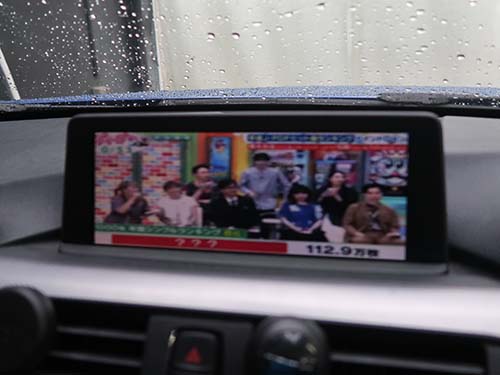 社外テレビの映像も正常に表示