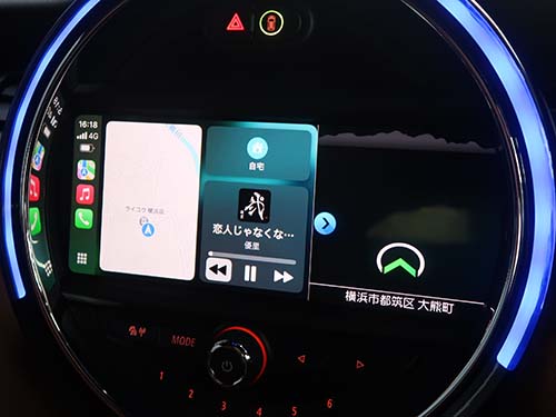 純正Apple CarPlayの有効化