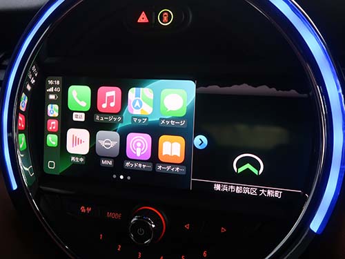 純正Apple CarPlayの有効化