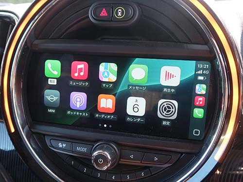 フルスクリーンでCarPlayを有効化