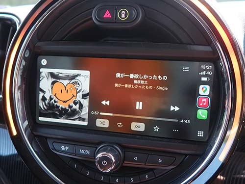 iPhoneの音楽アプリ